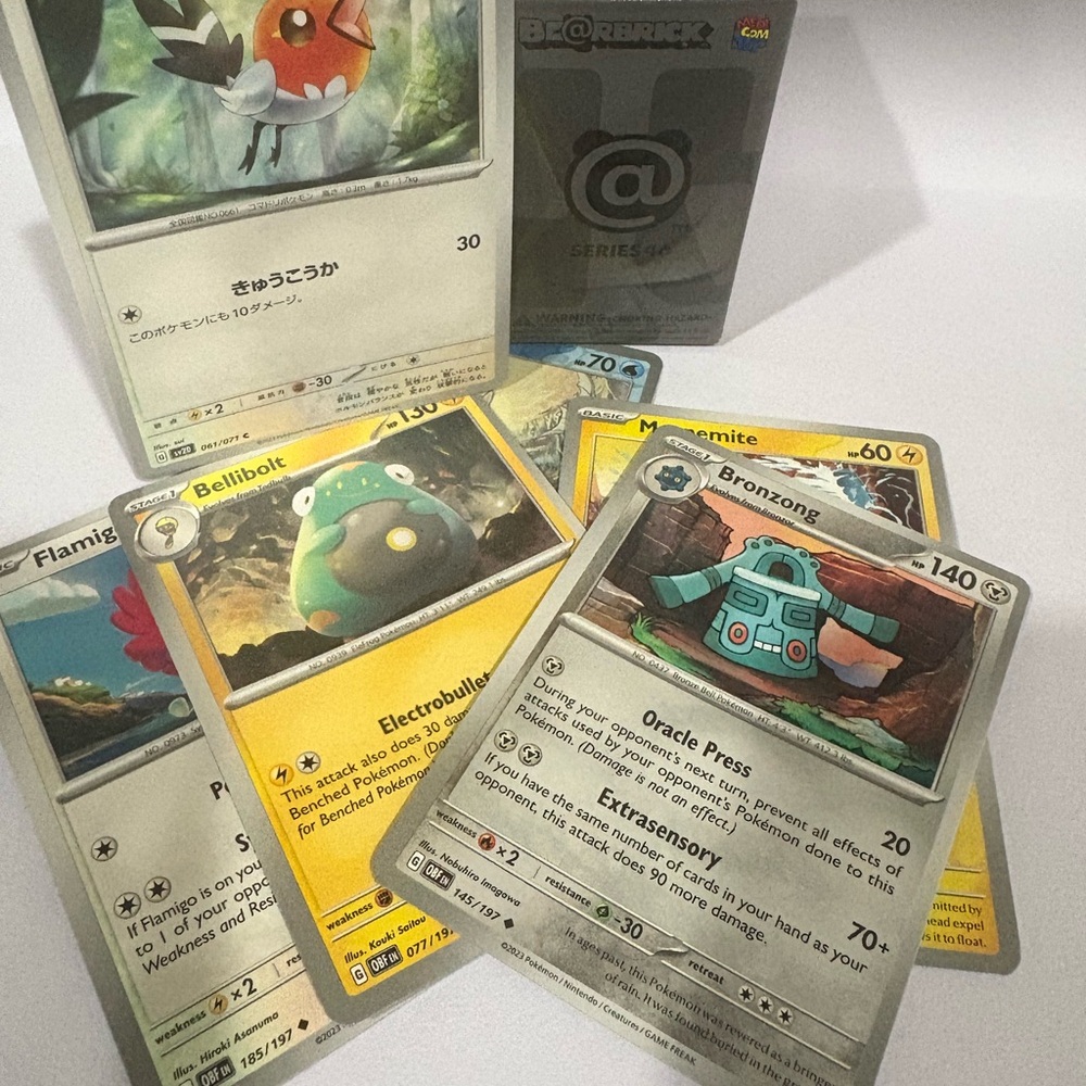 Pokemon and Bear Brick bundle